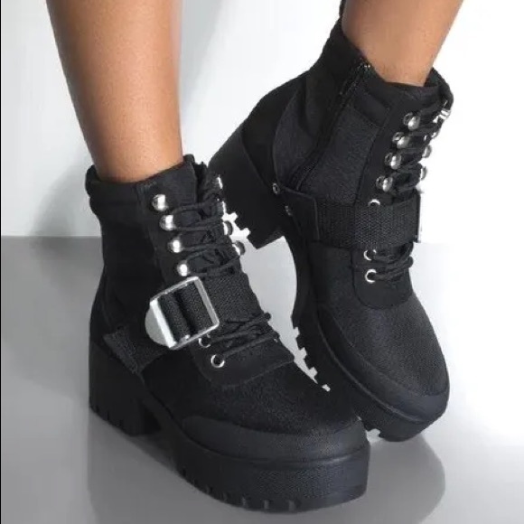 steve madden nayra platform combat boot
